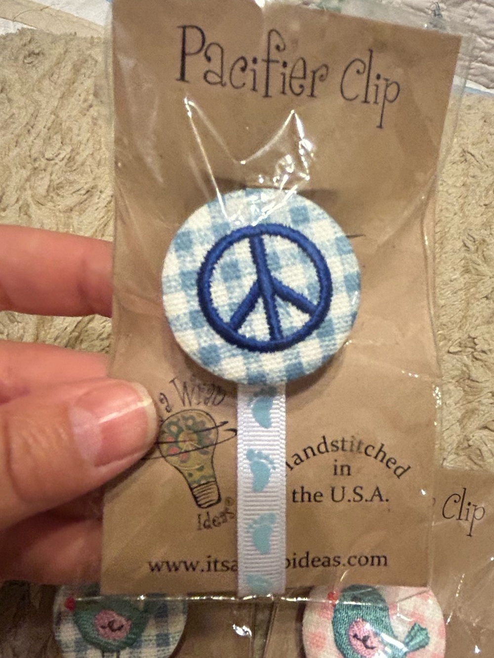 Handmade Pacifier Clips | Price per EACH - Picture 4 of 10